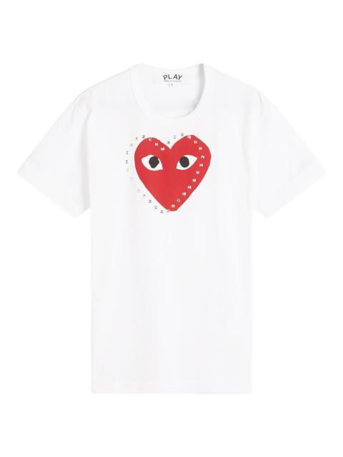Comme des Garçons Play Studded Large Heart T-Shirt