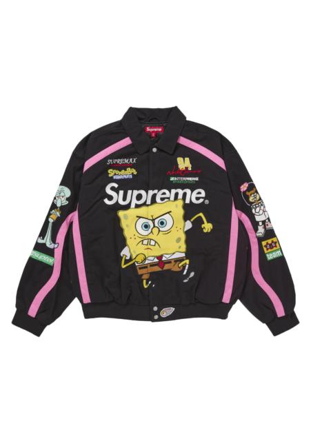 Supreme Supreme SpongeBob SquarePants Jeff Hamilton Racing Jacket