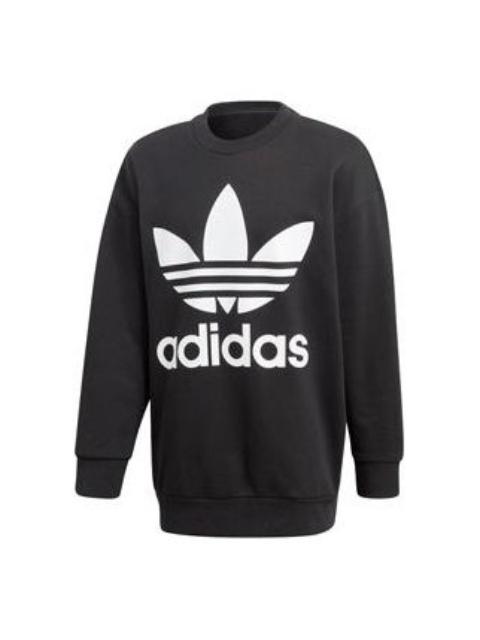 Men's adidas originals Athleisure Casual Sports Round Neck Pullover CW1236