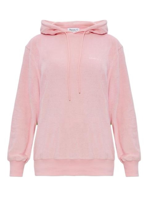Terry towelling hoodie