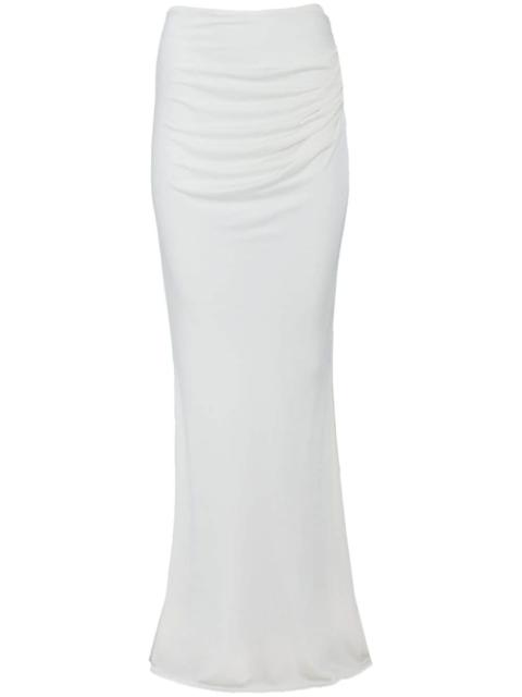 Vivienne draped maxi skirt