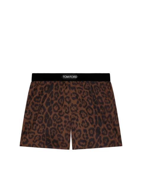 CHEETAH SILK BOXERS
