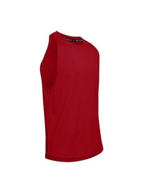 Under Armour Baseline Tank Top 'Red' 1326707-600