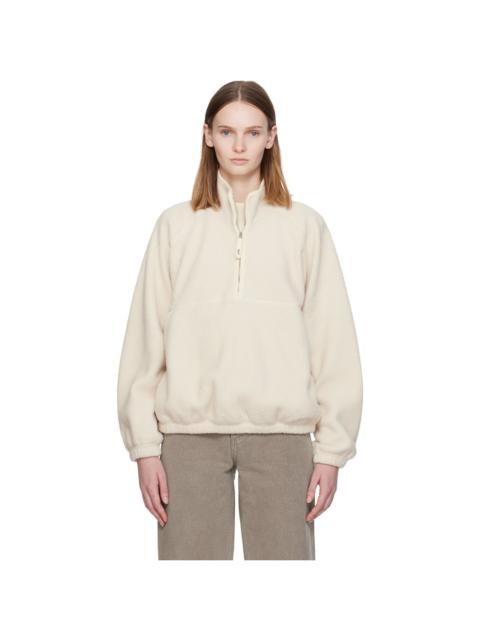 Off-White Woolly Fleece Sweater