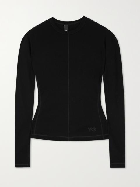 + Y-3 Organic Cotton-jersey Sweater