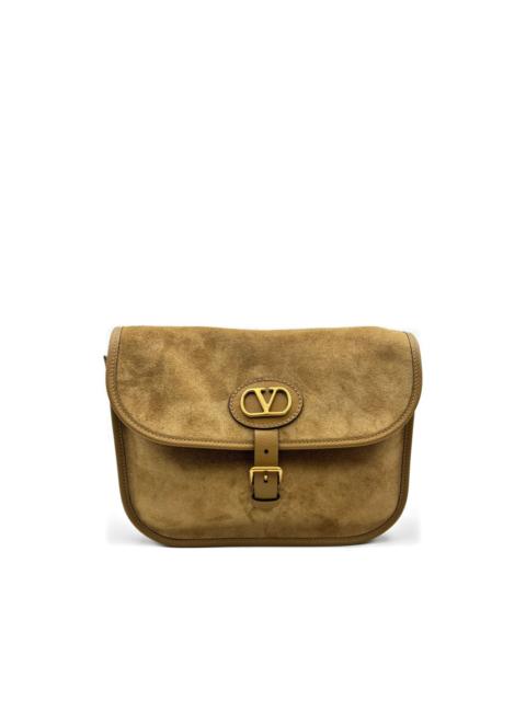 Antibes suede shoulder bag
