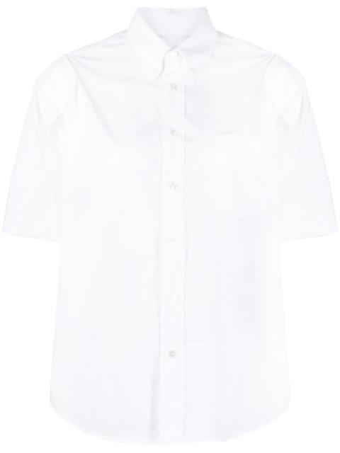 short-sleeve cotton shirt