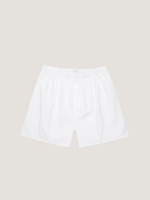Poplin Long‑Cut Boxer Shorts