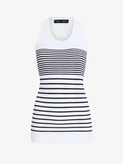 Roberts Top in Matte Viscose Rib