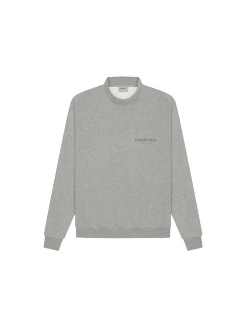 Fear of God Essentials Pullover Mockneck Dark Heather Oatmeal