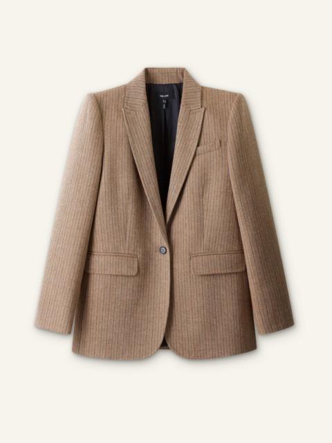 Sharp Shoulder Blazer