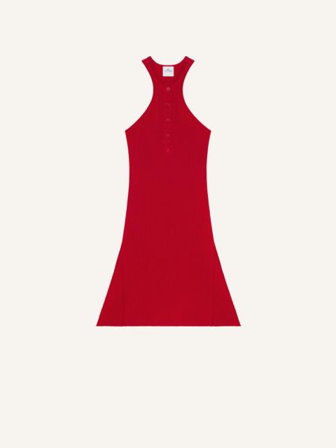 MINI SCUBA RIB KNIT DRESS