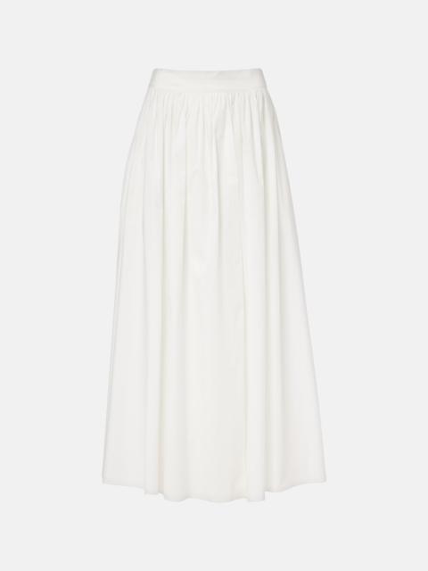 Cotton maxi skirt