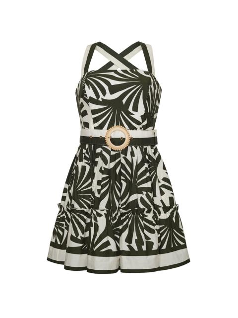 Julietta Mini Dress
A Perfect Criss-Cross Back Mini Sundress Featuring A Statement Belt