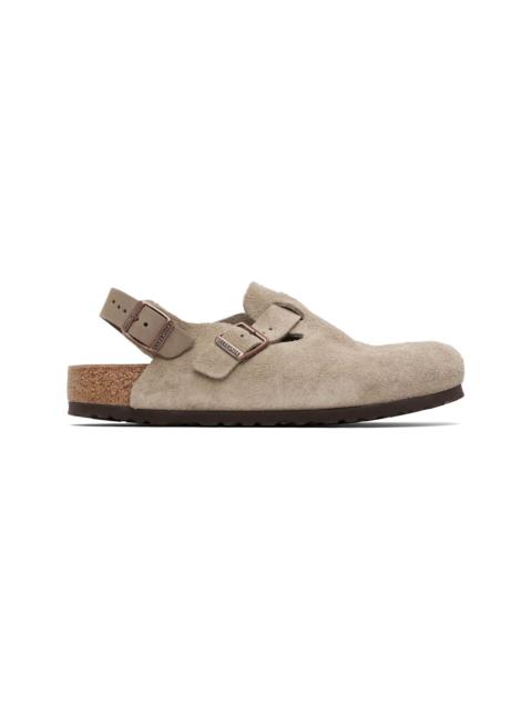 Taupe Regular Tokio Slip-on Loafers