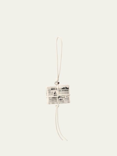 Newspaper Bag Charm