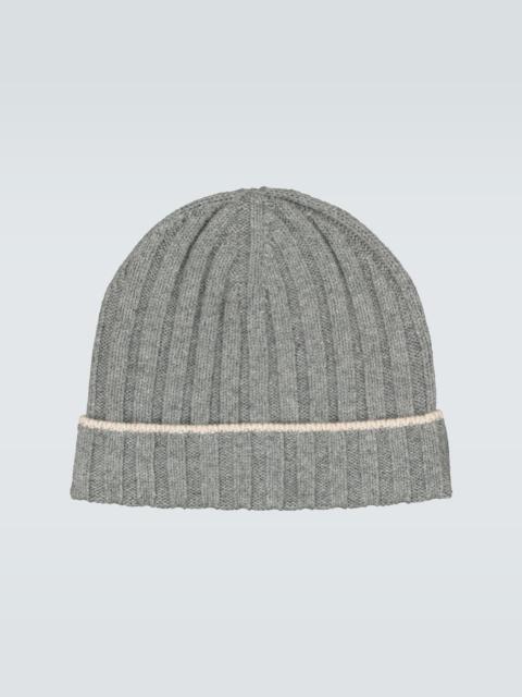 늑골 니트 beanie