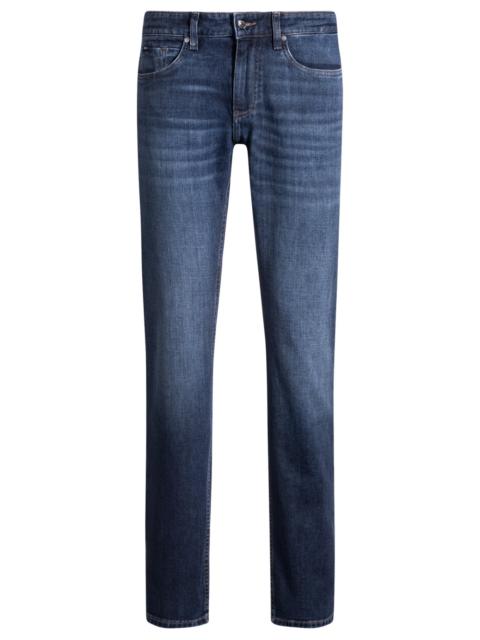 DELAWARE SLIM-FIT JEANS IN BLUE COMFORT-STRETCH DENIM