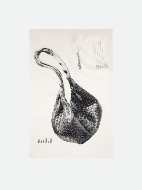 Silk Twill Printed Foulard