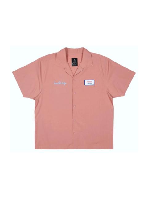 Jordan x Union Mechanic Shirt Rust Pink
