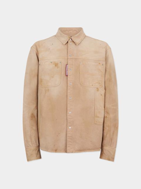 GARMENT DYED CARPENTER SHIRT