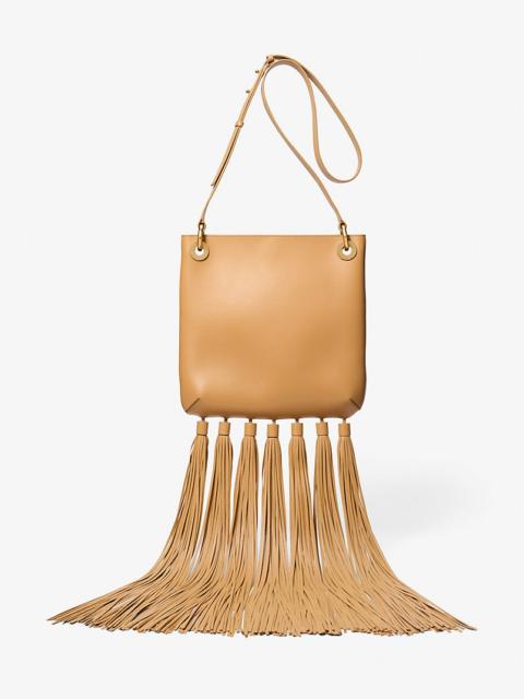 Tate Medium Tassel Leather Crossbody Bag