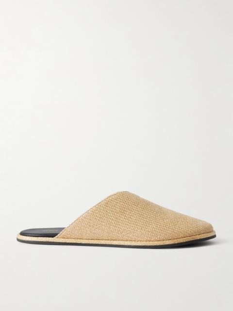Attik Raffia Mules