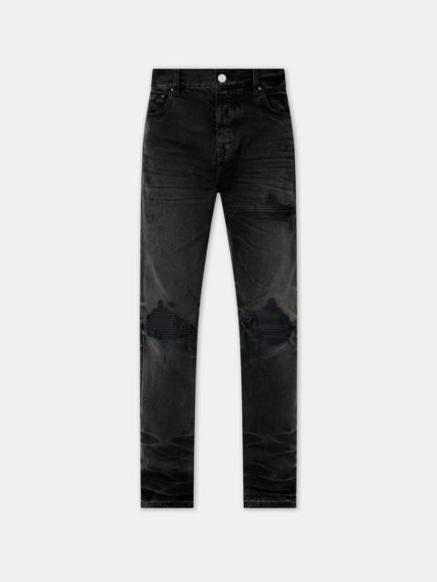 LEATHER STRAIGHT MX1 JEAN