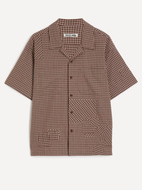 Pa Brown Check Shirt