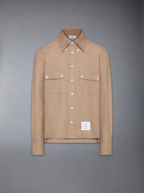 COTTON FLANNEL UTILITY SHIRT