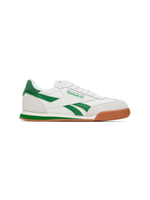 White & Green Campio XT Sneakers