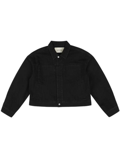 GEM DENIM JACKET MAGNETITE