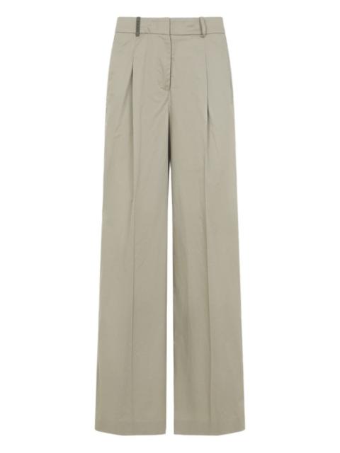 wide-leg palazzo pants