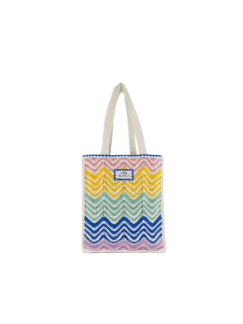 CasablancaカサブランカGradient Wave Crochet Toteトートバッグ Casablanca Gradient Wave Tote Bag | BDC Paris I Boys Don't Cry
