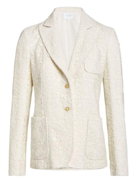 daisy macramé blazer