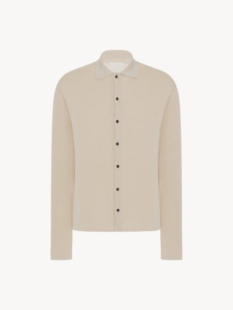 Lorde Cardigan in Linen and Silk