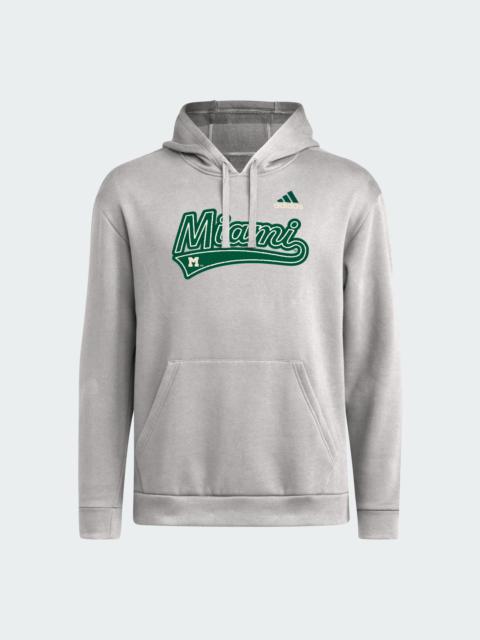 Miami Hurricanes Fleece Hooded Sweatshirt