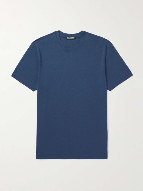Slim-Fit Lyocell and Cotton-Blend Jersey T-Shirt