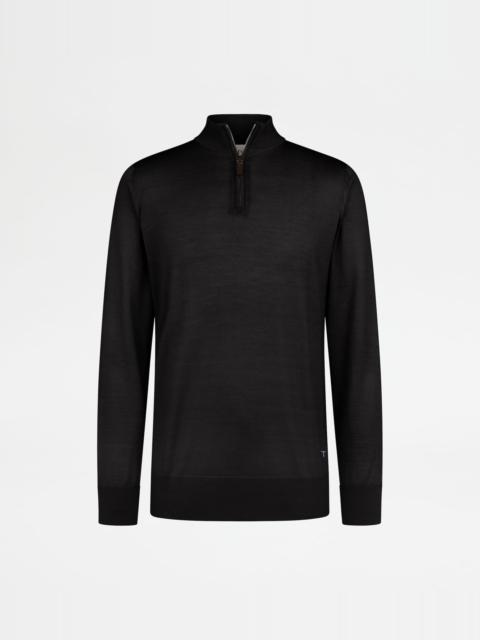 PULLOVER IN T15 WOOL - GREY