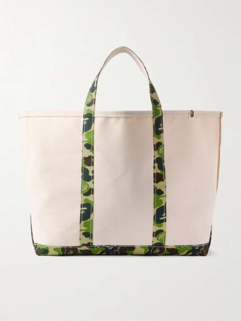 + BAPE® Cotton-Canvas Tote Bag