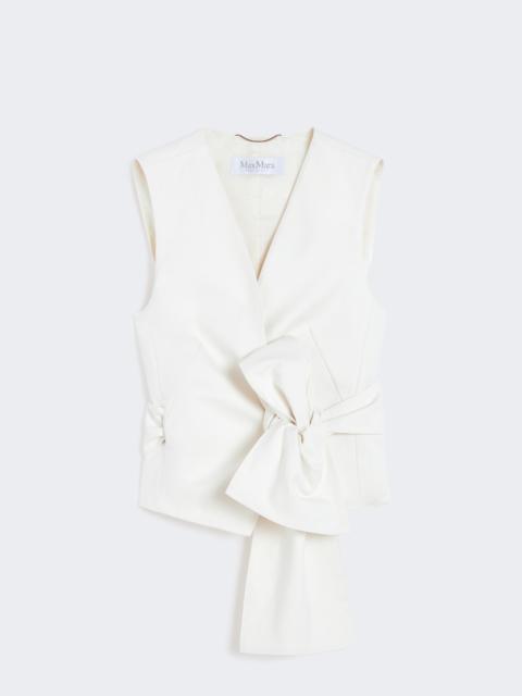 ZAMPA Slim-fit cotton canvas gilet