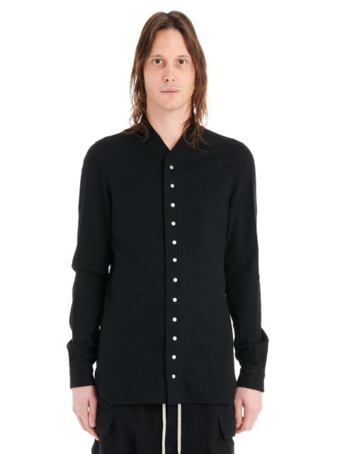 Rick Owens Snap Front Faun Shirt