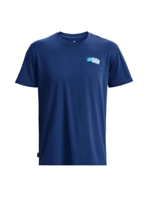 Under Armour Heavyweight T-shirt 'Blue' 1376836-471