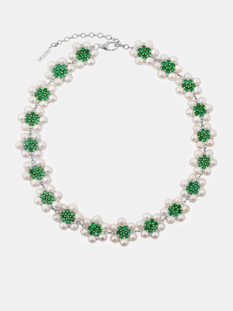 The 114 Pearl Flower Necklace