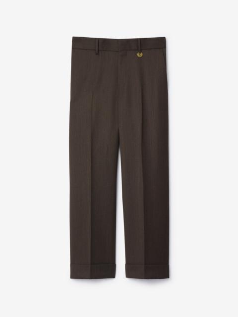 Wool Tailored Trousers