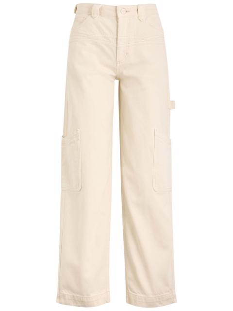 Damson Madder Drew Straight-leg Cargo Jeans