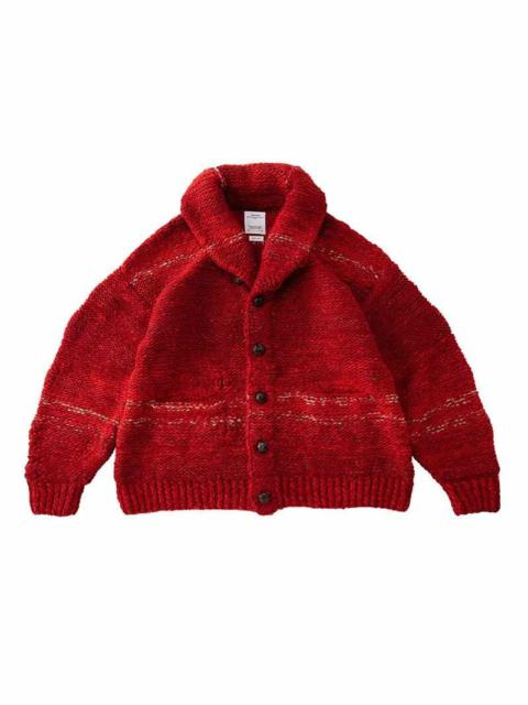 COWICHAN GRADIENT HAND-KNIT (N.D.) RED
