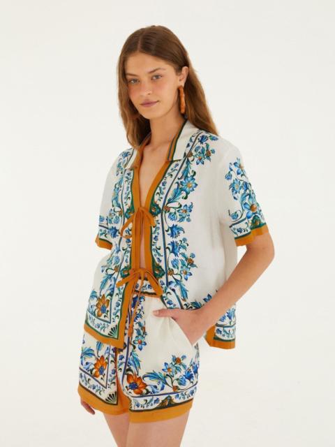 Off-White Flora Tile Shorts