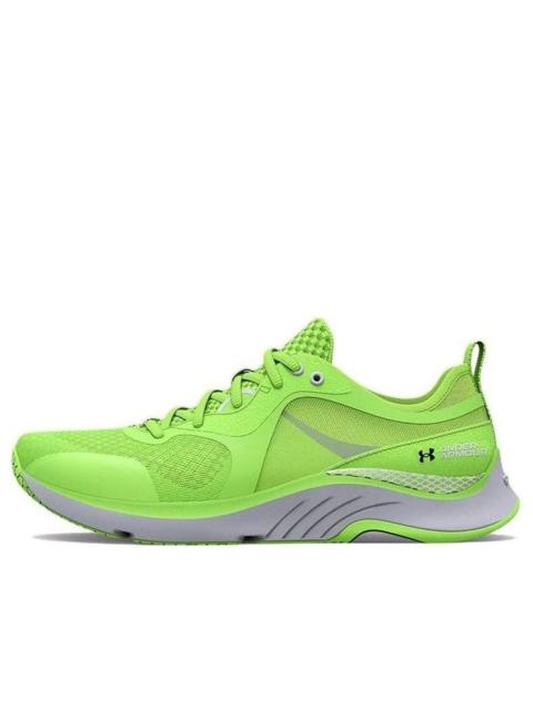 (WMNS) Under Armour HOVR Omnia 'Quirky Lime' 3025054-301