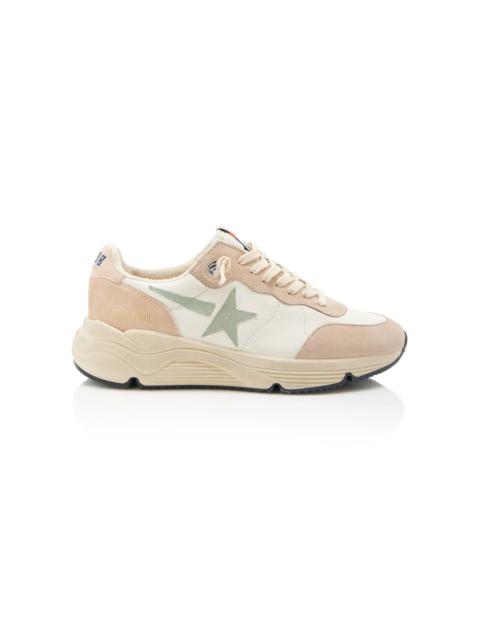 Running Leather Sneakers tan